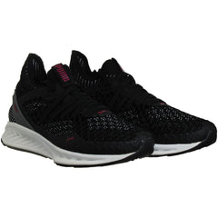 Puma Ignite Netfit Womens Black Running Shoes