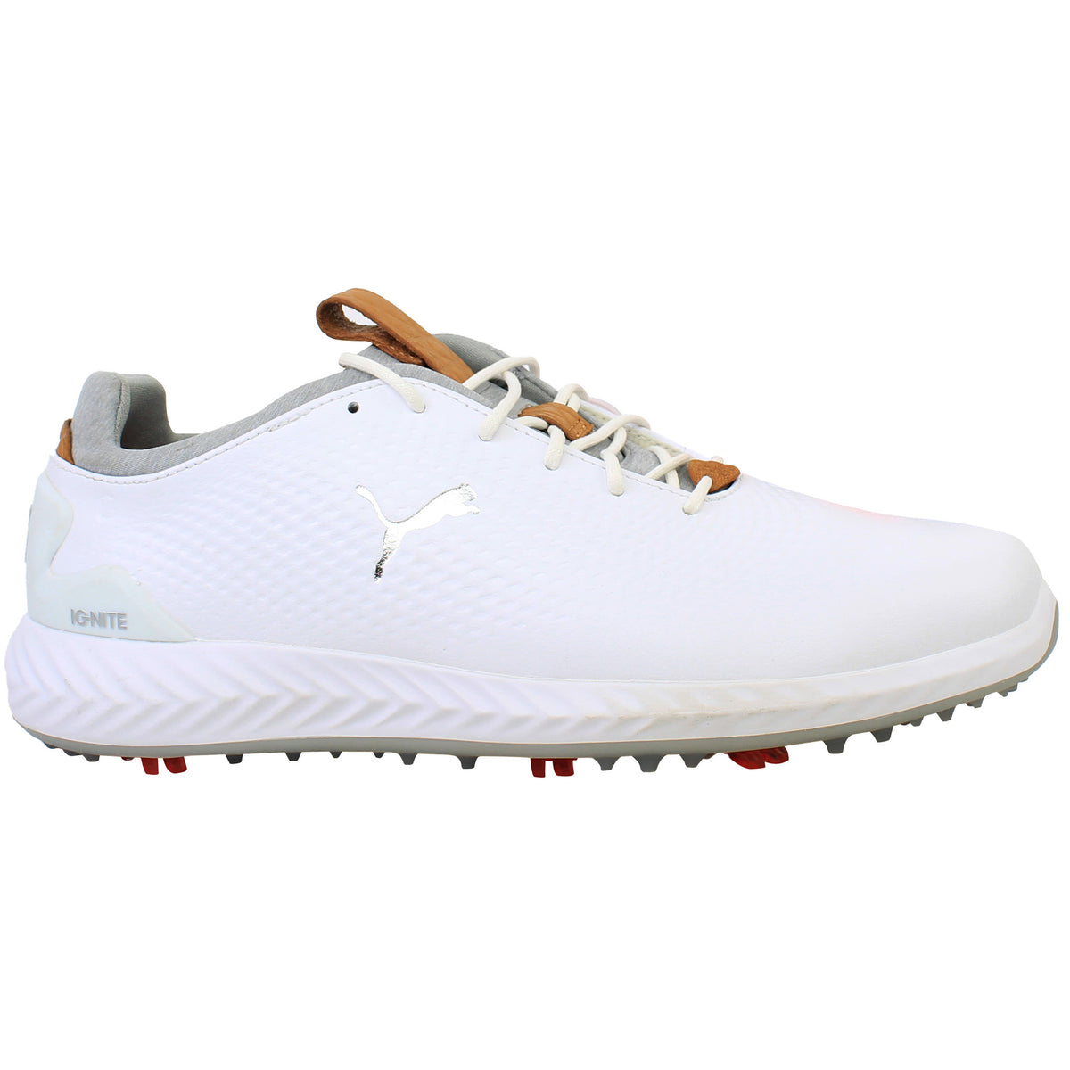 Puma Power Adapt 2.0 Mens White Golf Shoes