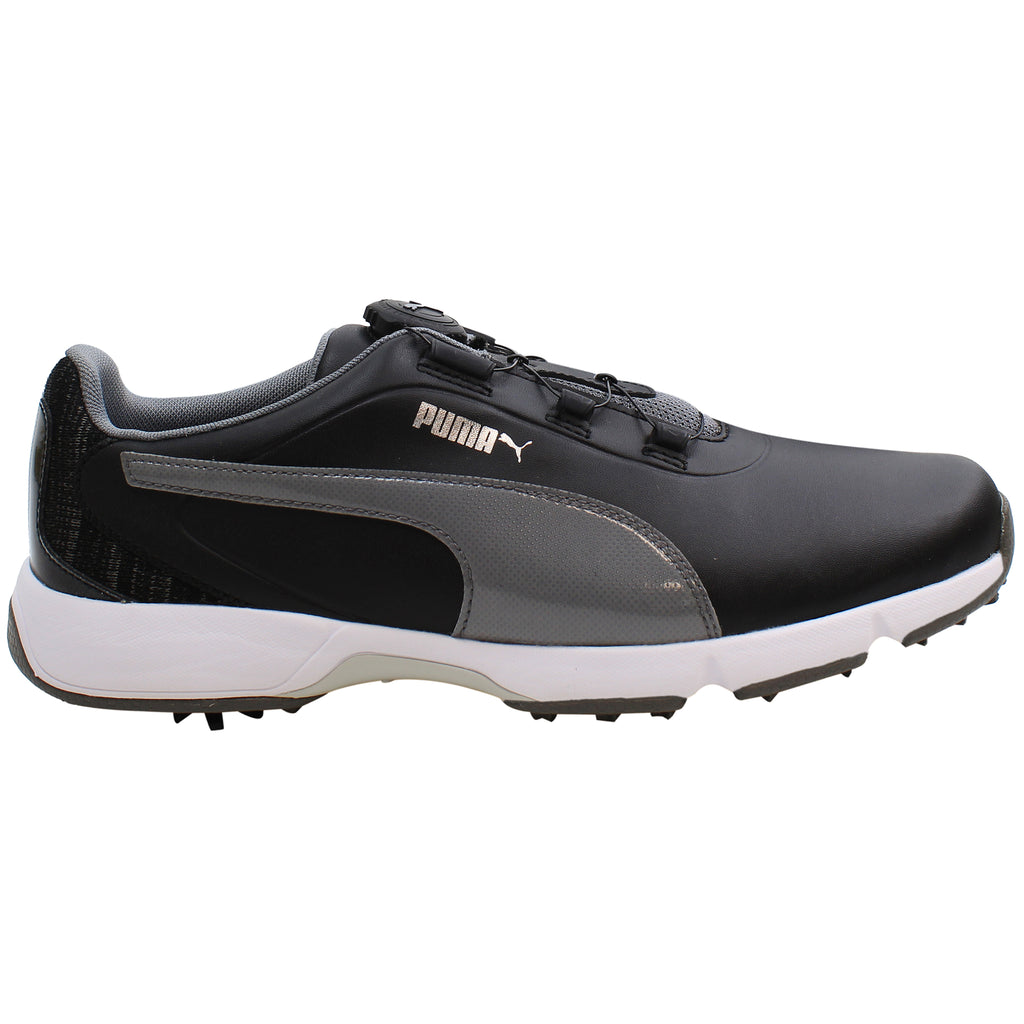 Puma Drive Fusion Mens Black Golf Shoes