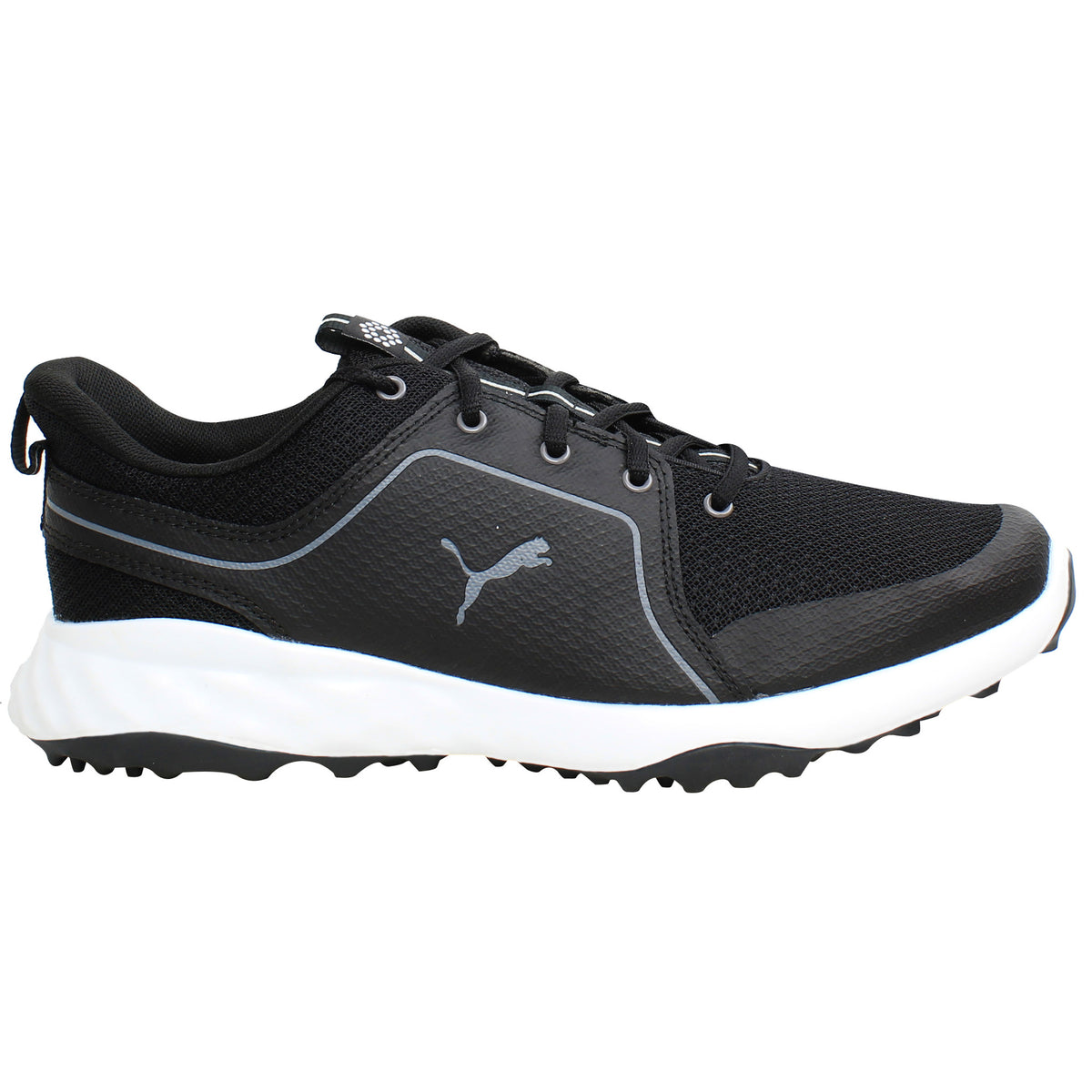 Puma Grip Fusion Mens Black Golf Shoes