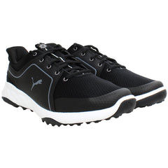 Puma Grip Fusion Mens Black Golf Shoes
