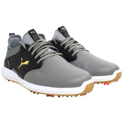 Puma Ignite Power Adapt Cage Mens Grey Golf Shoes