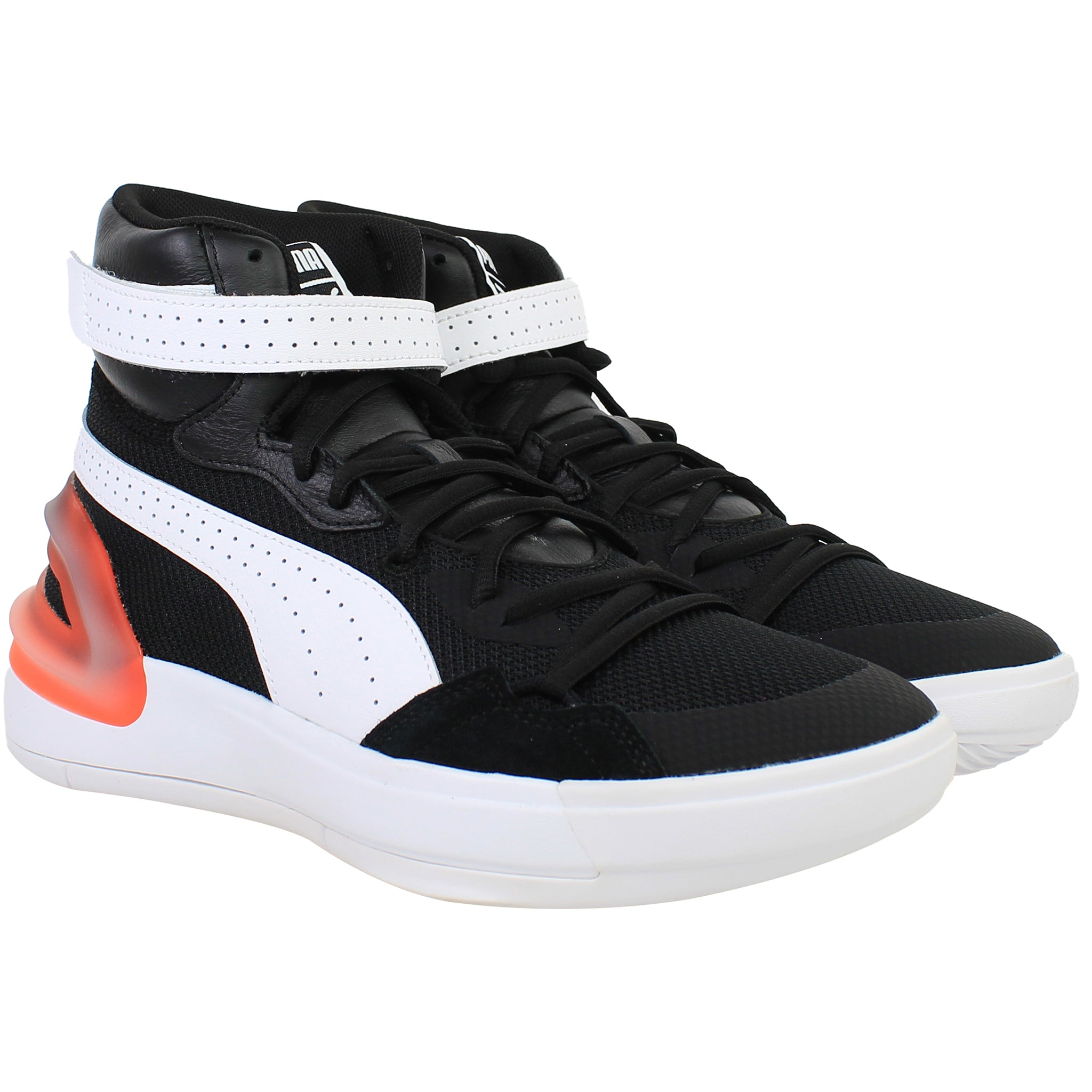 Puma Sky Modern Hi Mens Black Basketball Shoes