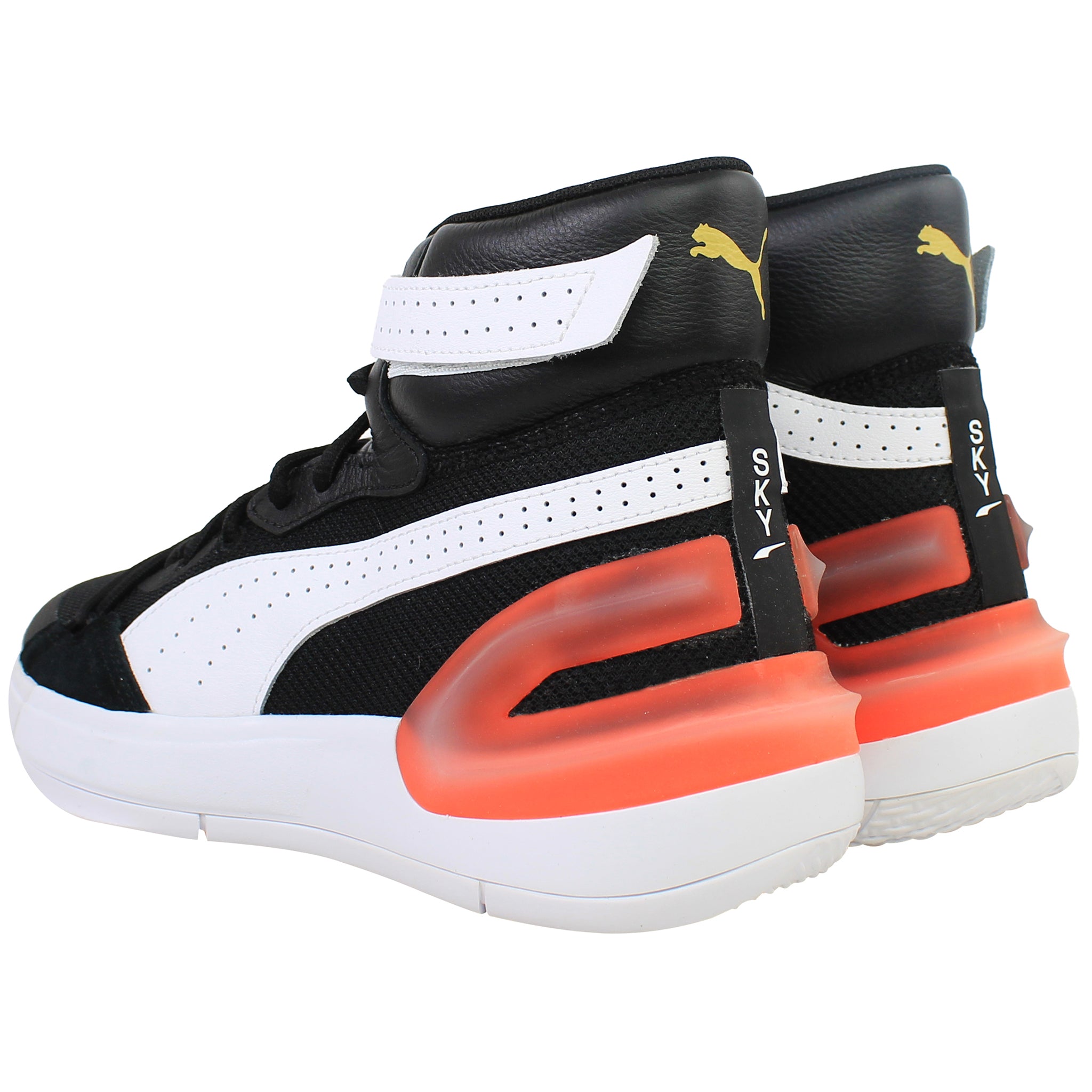 Puma Sky Modern Hi Mens Black Basketball Shoes
