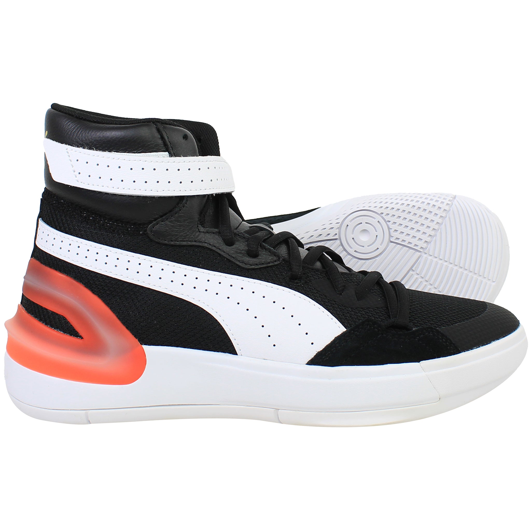 Puma Sky Modern Hi Mens Black Basketball Shoes