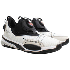Puma Double Disc Mens White/Black Trainers