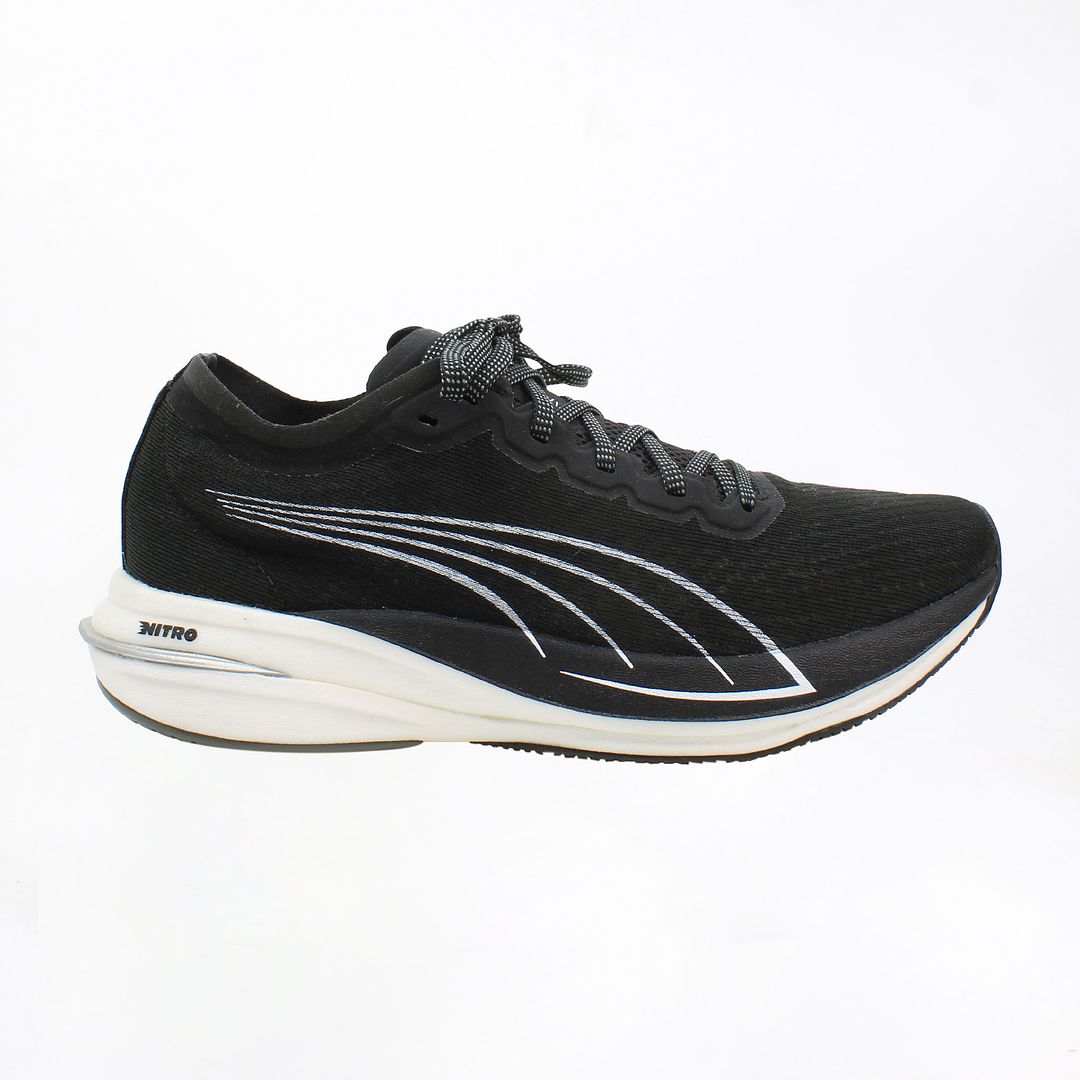 Puma Deviate Nitro Black Womens Running Shoes No Box