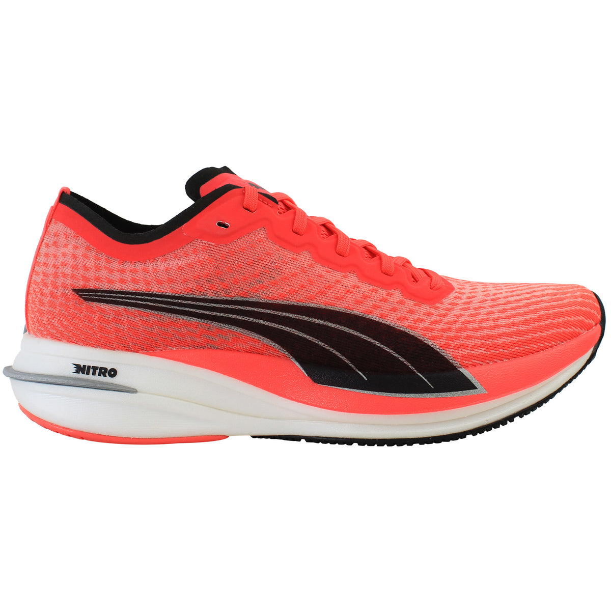 Puma Deviate Nitro Womens Orange Running Shoes