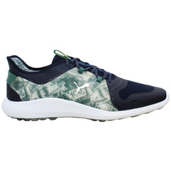 Puma Ignite Fasten8 Mens Navy/Green Golf Shoes