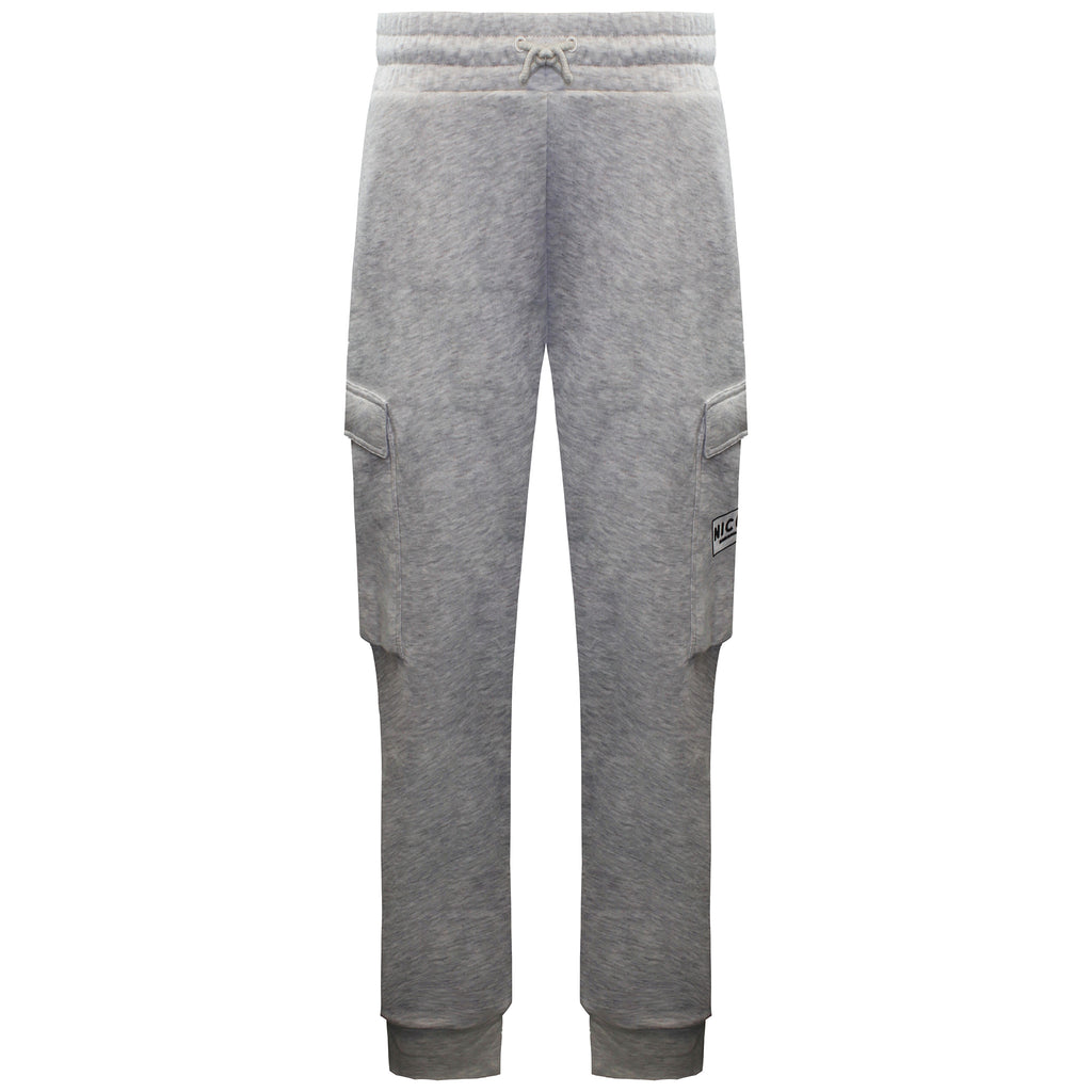 Nicce Est. 13 Cargo Mens Grey Track Pants