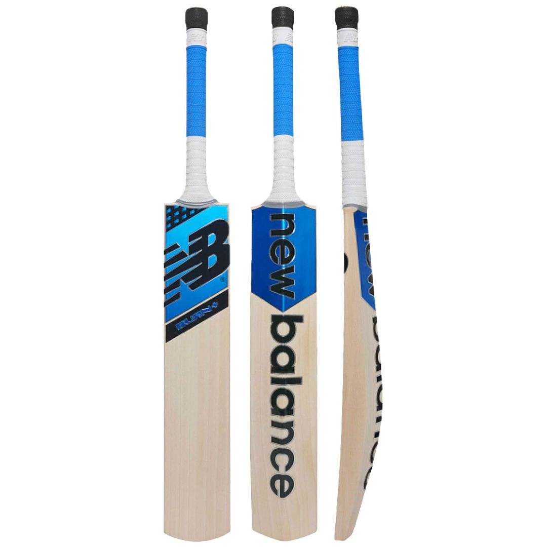 New Balance Burn + Plus Blue Adults Mens Cricket Bat