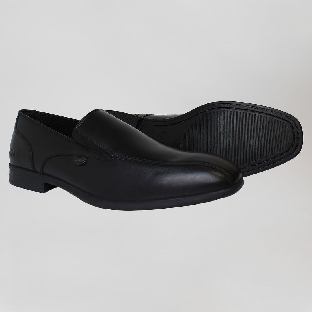 Kickers Jarle Mens Black Shoes NO BOX