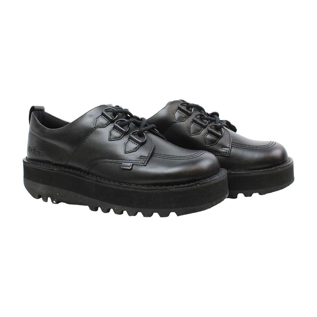 Kickers Lo Creppy Womens Black Shoes NO BOX