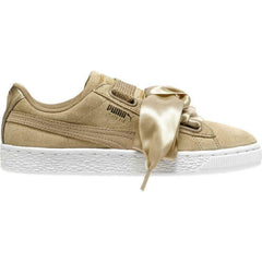 Puma Suede Heart Safari Womens Beige Trainers