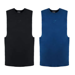 Gymshark 2-Pack Compound Drop Mens Tank Top