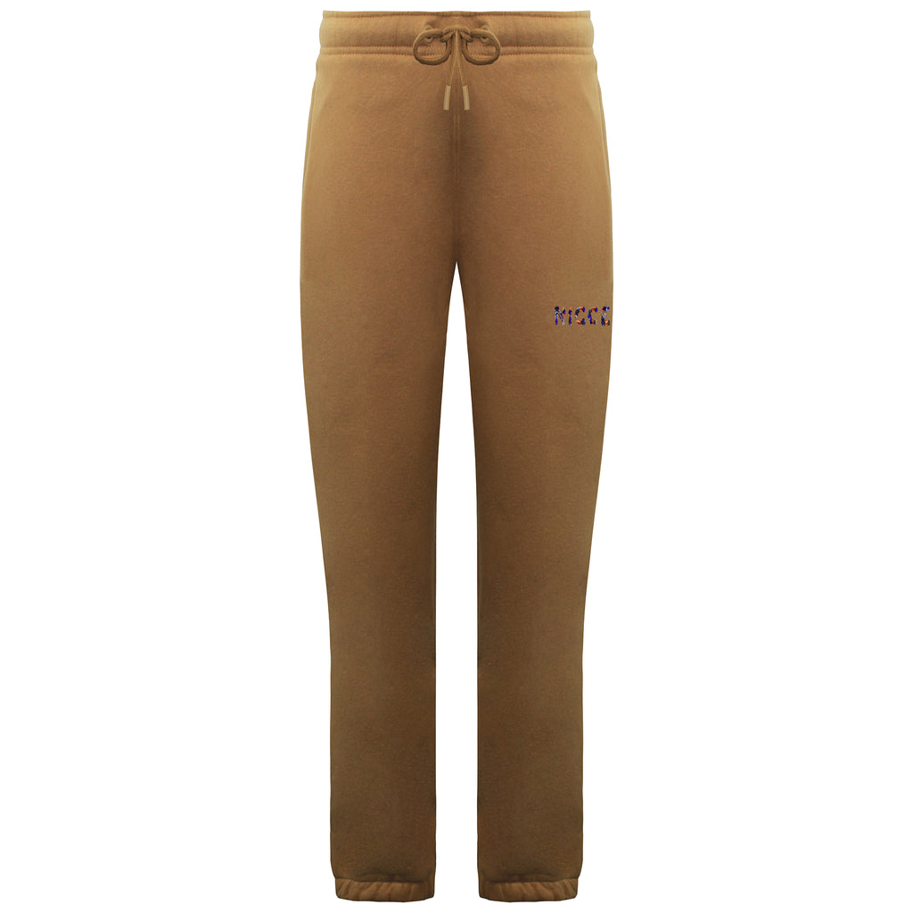 Nicce Ether Mens Brown Track Pants