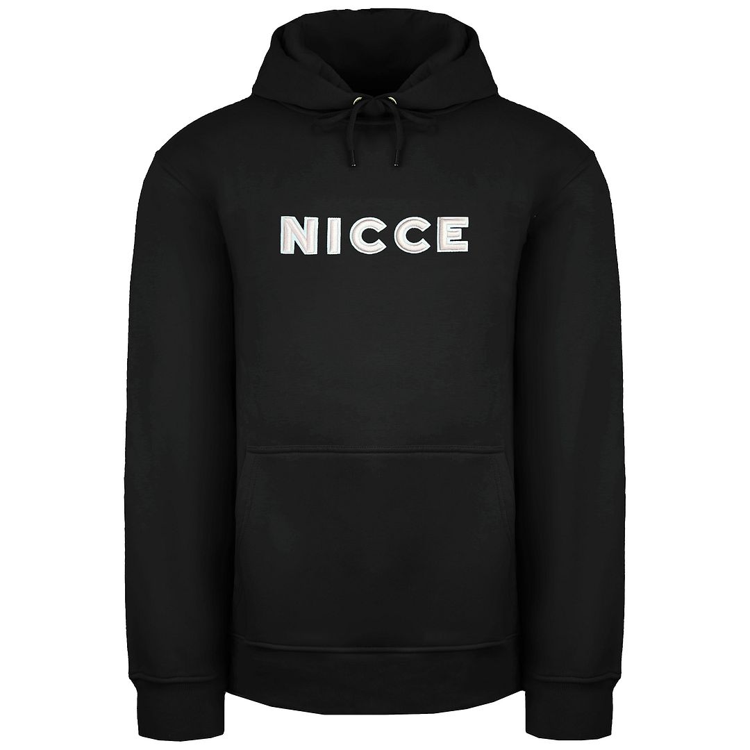 Nicce Truman Mens Black Hoodie