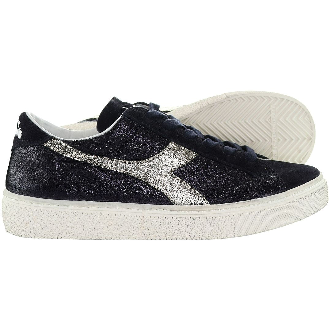 Diadora Montecarlo Glitter Dirty Womens Black Trainers