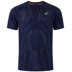 Asics Metarun Mens Navy T-Shirt