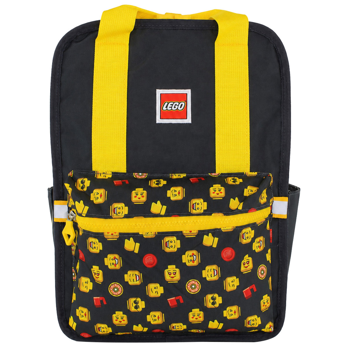 Lego 18L Heads and Cups Tribini Fun Kids Yellow/Black Backpack