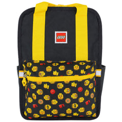 Lego 18L Heads and Cups Tribini Fun Kids Yellow/Black Backpack