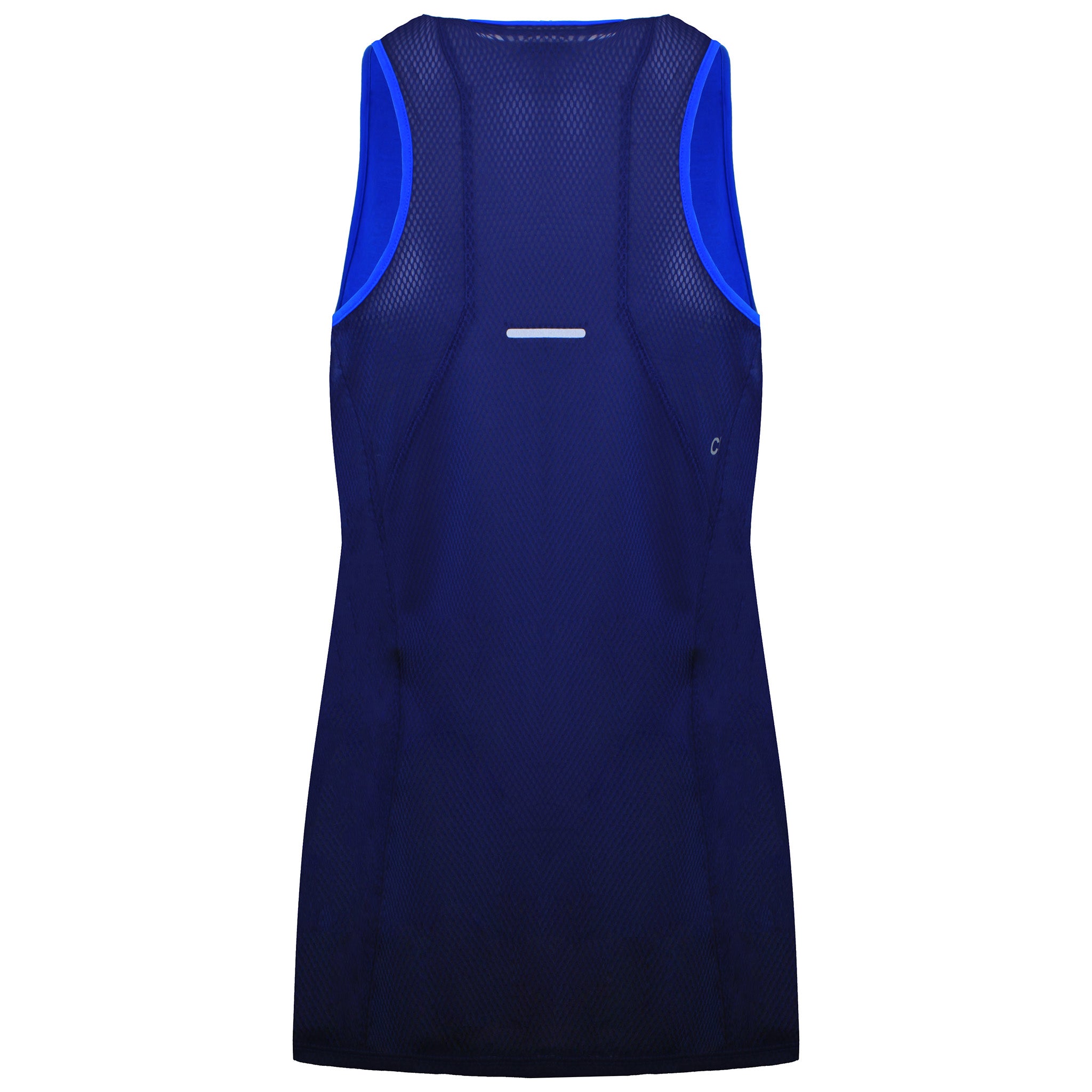 Asics Paris Womens Blue Tank Top