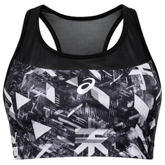 Asics Future Tokyo AOP Womens Black/White Sports Bra