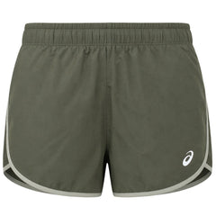 Asics 4inch Icon Womens Green Shorts