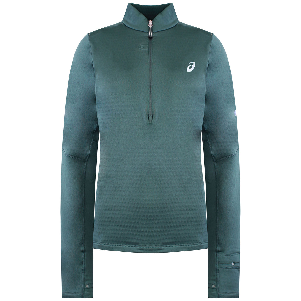 Asics Road Winter Womens Teal Midlayer Top
