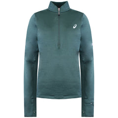 Asics Road Winter Womens Teal Midlayer Top