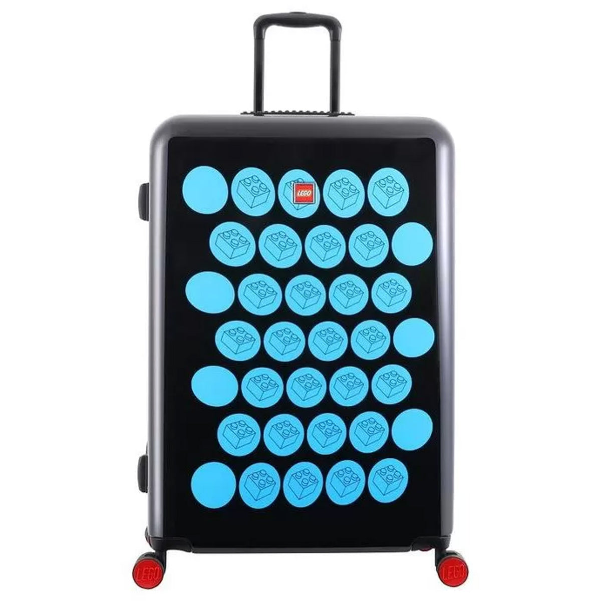 Lego 100L ColourBox Brick Dots Black/Blue Suitcase