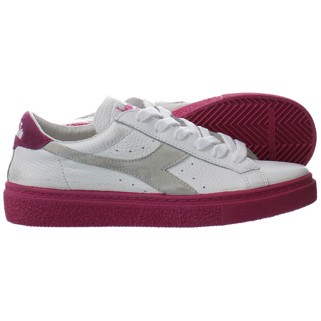 Diadora Montecarlo H Color Block Ita Womens White Trainers