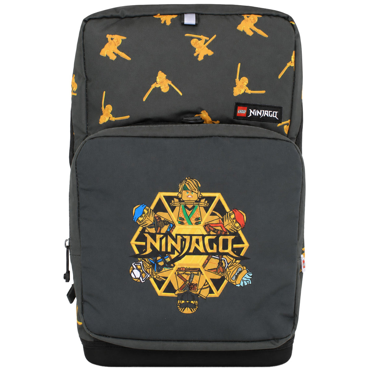 Lego 20L Ninjago Optimo Plus Kids Black/Yellow School Backpack
