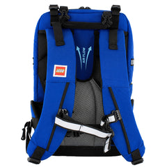 Lego 20L City Awaits Optimo Starter Kids Blue Backpack