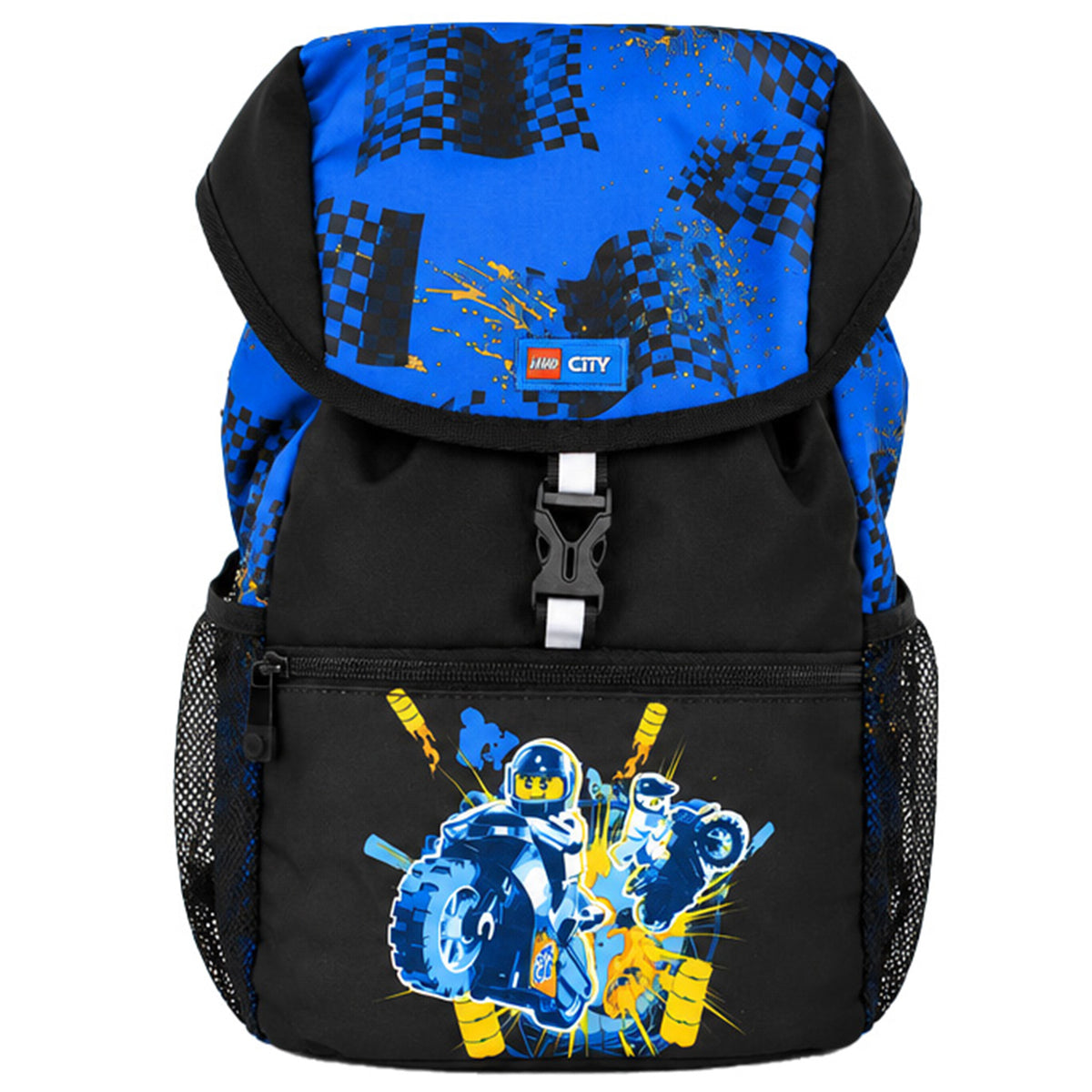 Lego 13L City Race Kindergarten Kids Black Backpack