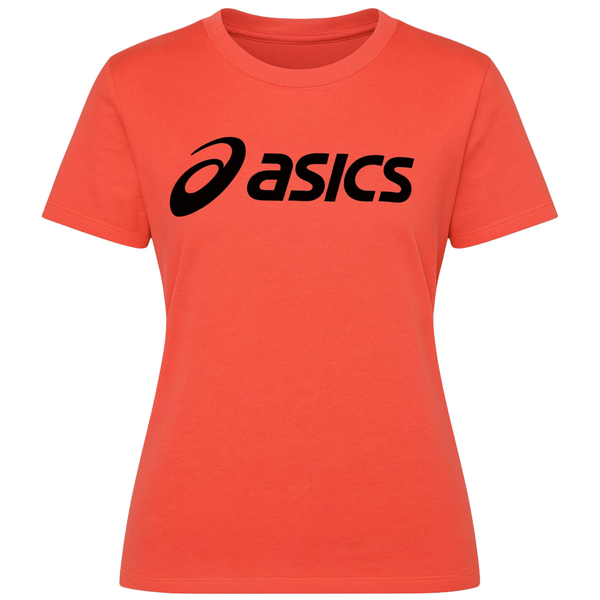 Asics Big Logo Womens Pink T-Shirt