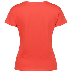 Asics Big Logo Womens Pink T-Shirt