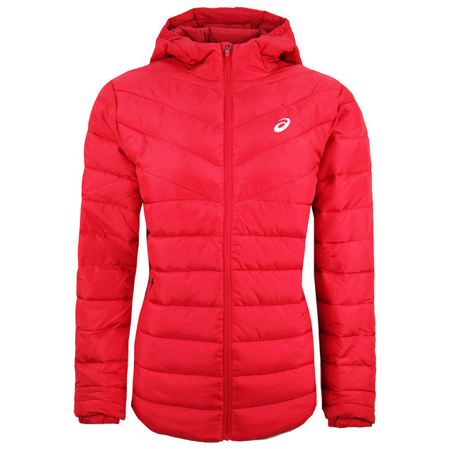 Asics Padded Womens Red Coat