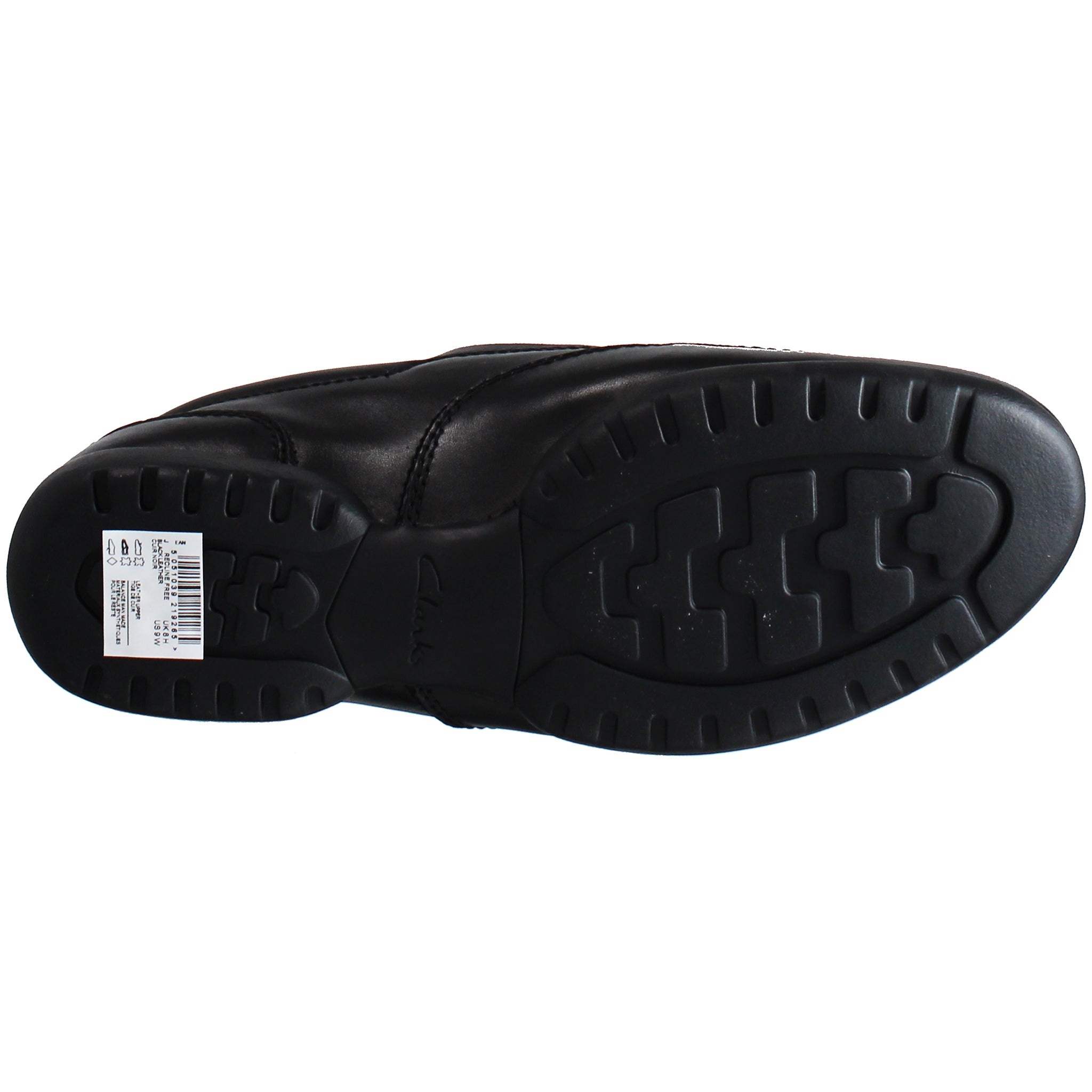 Clarks Recline Free Mens Black Shoes