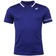 Asics Court Mens Navy Tennis Polo Shirt
