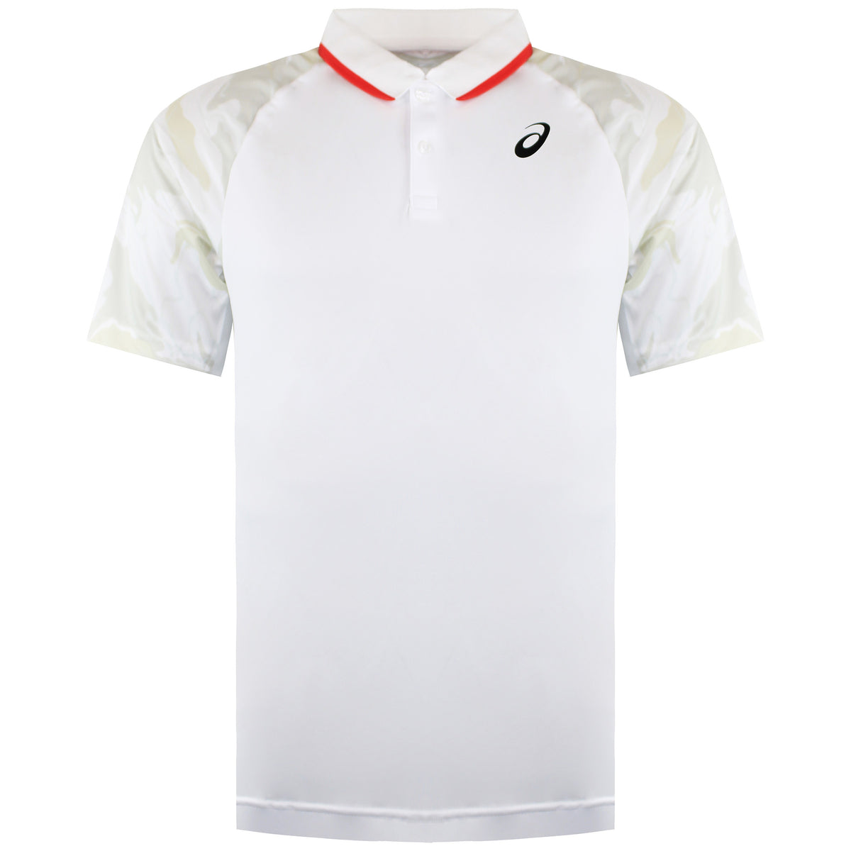 Asics Court GPX Mens White Tennis Polo Shirt