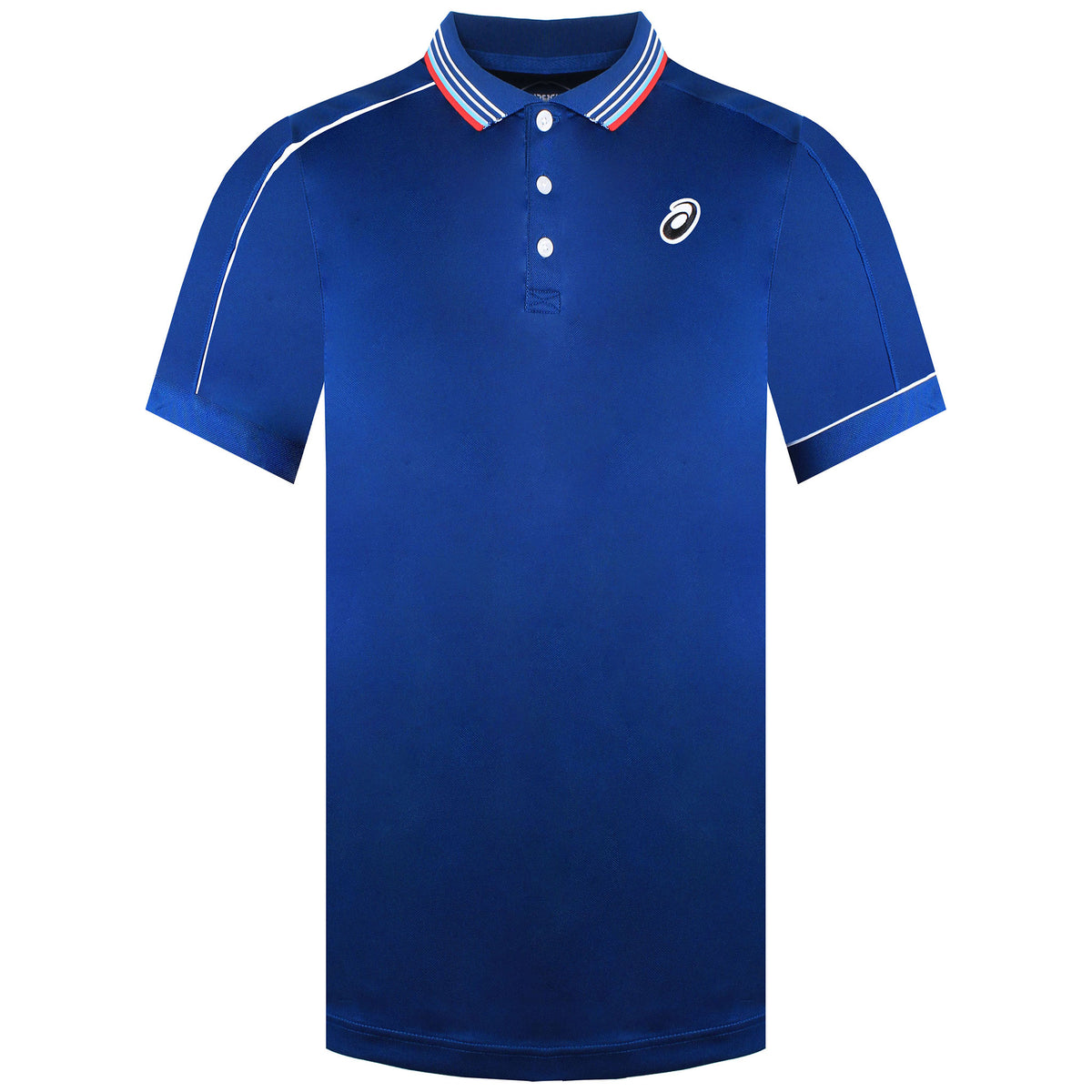 Asics Classic Mens Navy Tennis Polo Shirt
