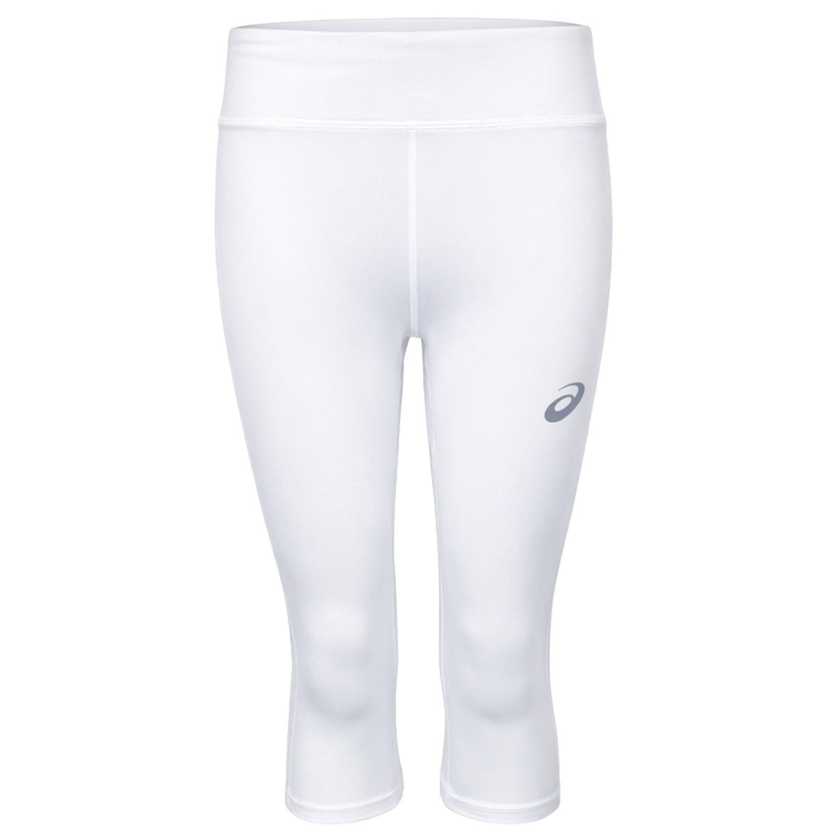 Asics Logo Womens White 3/4 Tennis Leggings