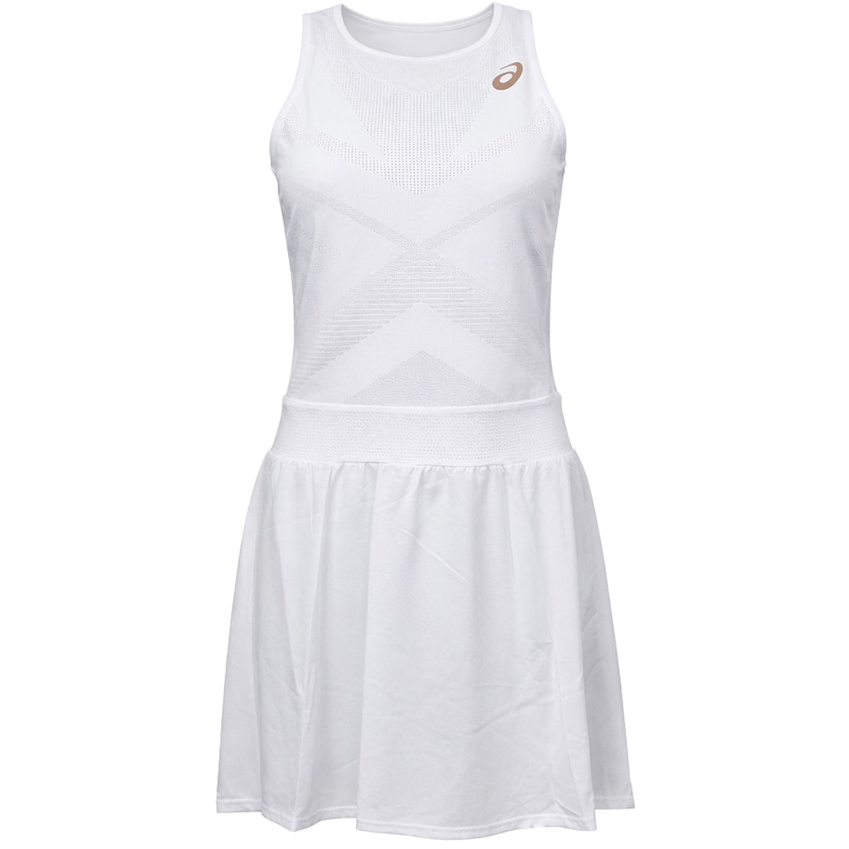 Asics Performance Womens White Tennis Dress