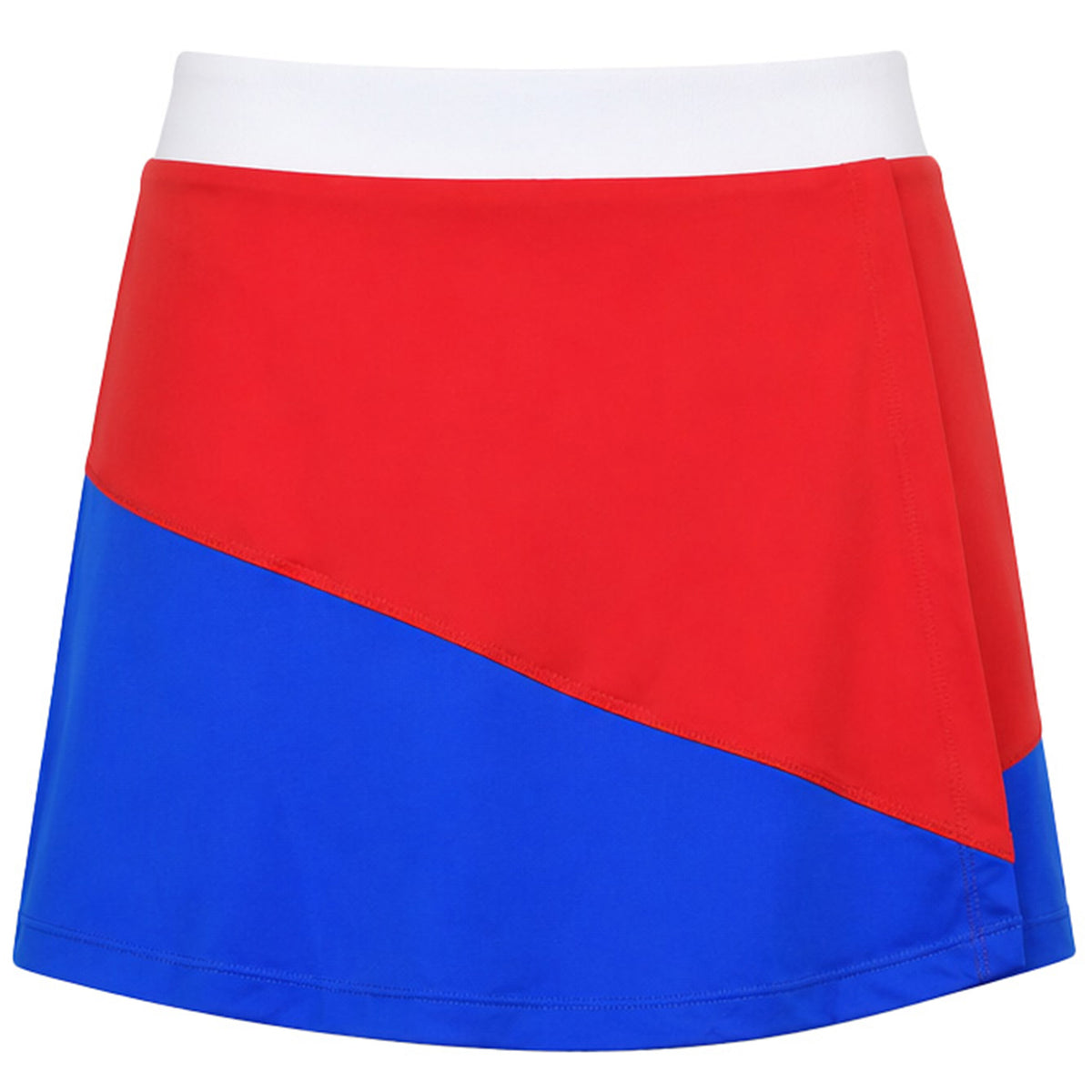 Asics Club Womens Red/Blue Tennis Skort