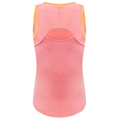 Asics Match Womens Peach Tennis Tank Top