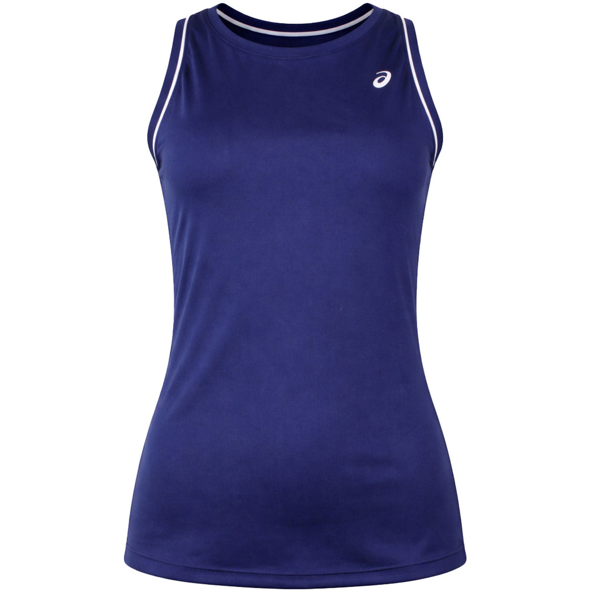 Asics Court Piping Womens Navy Tennis Vest
