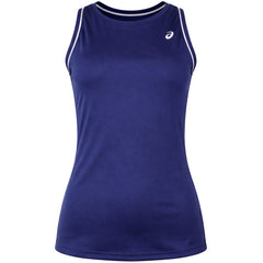 Asics Court Piping Womens Navy Tennis Vest