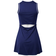 Asics Court Womens Navy Tennis Dress