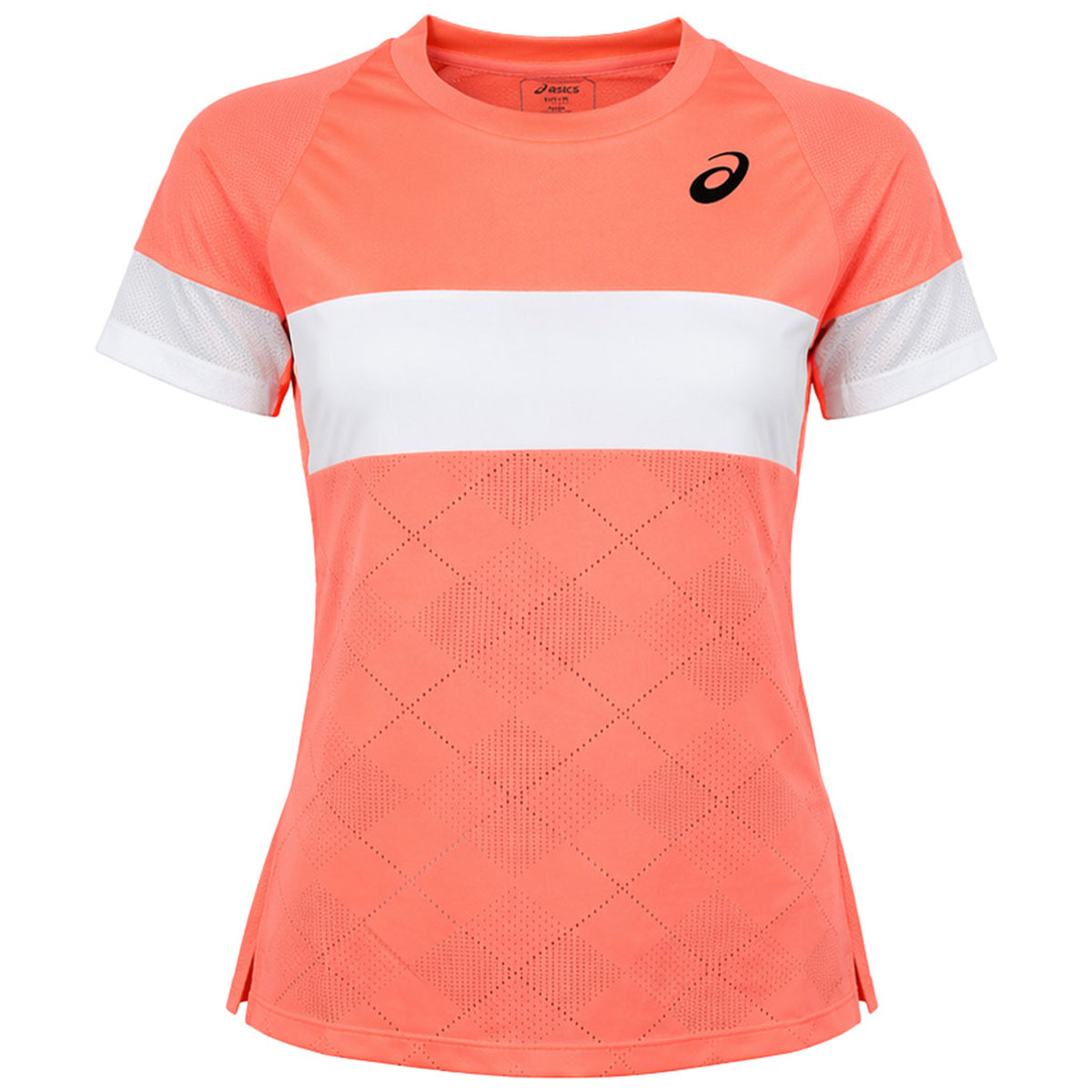 Asics Game Womens Coral Tennis T-Shirt